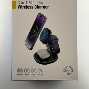 3-in-1 Magnetic Wireless Charger